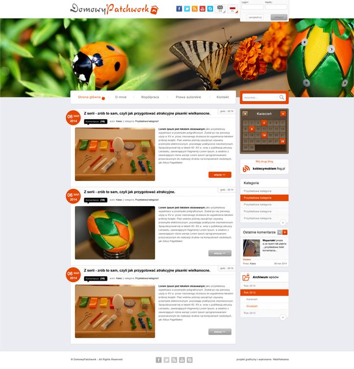 Domowy Patchwork blog obrazek